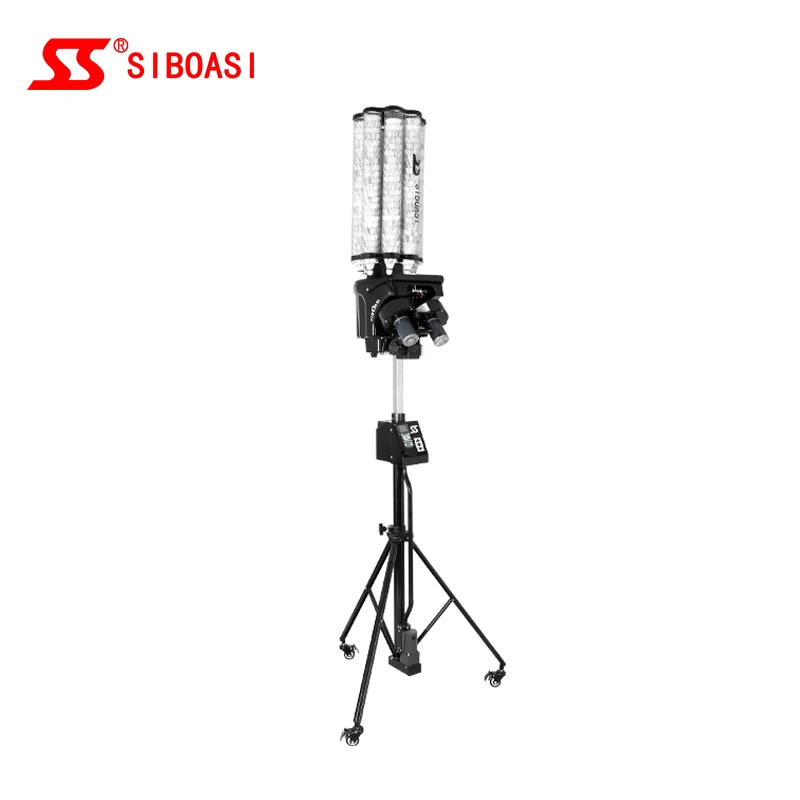 

SIBOASI badminton shuttlecock machine shooter with remote control S4025, N/a