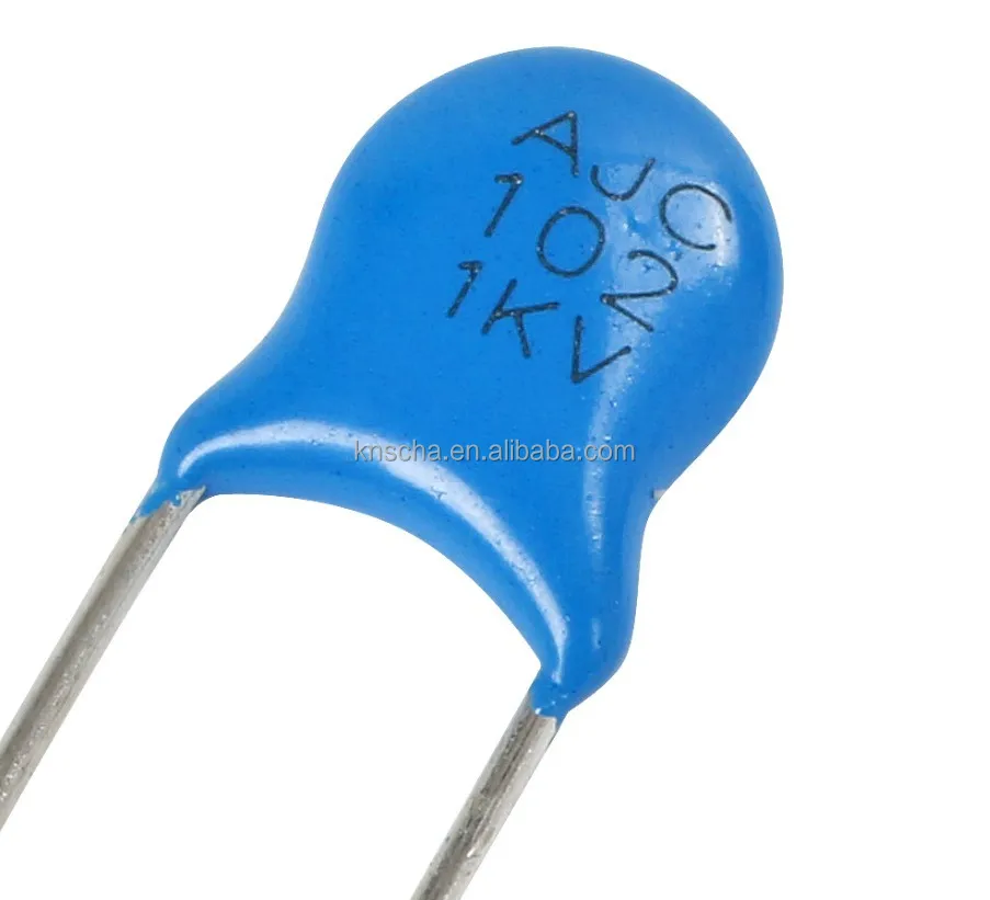 Хорошее качество 1KV 100PF 101 синий керамический диск конденсатор, широко используется в импульсный источник питания.