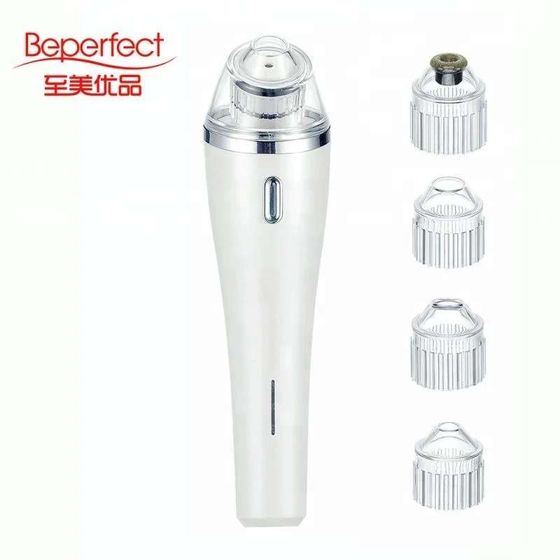 

2018 New Arrivals Portable Face Comedo Blackhead Remover Suction Vacuum, White/purple
