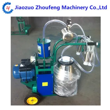 Single Bucket And Piston Pump Electric Motor Driven Mobile Cow Single Bucket And Piston Pump Electric Motor Driven Mobile Cow Milking Machine Price