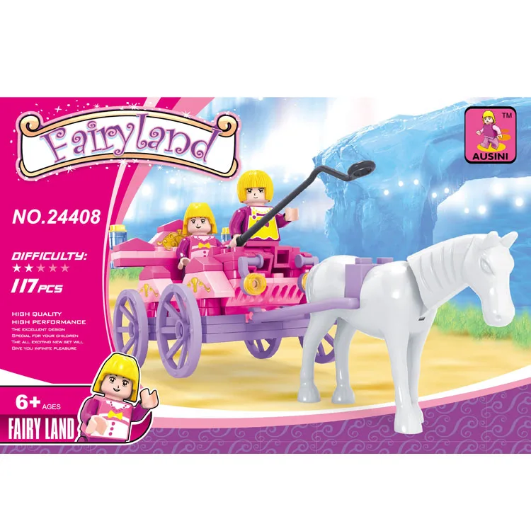 
fairyland hot novelty items dream games little pony building brick toy for girls 