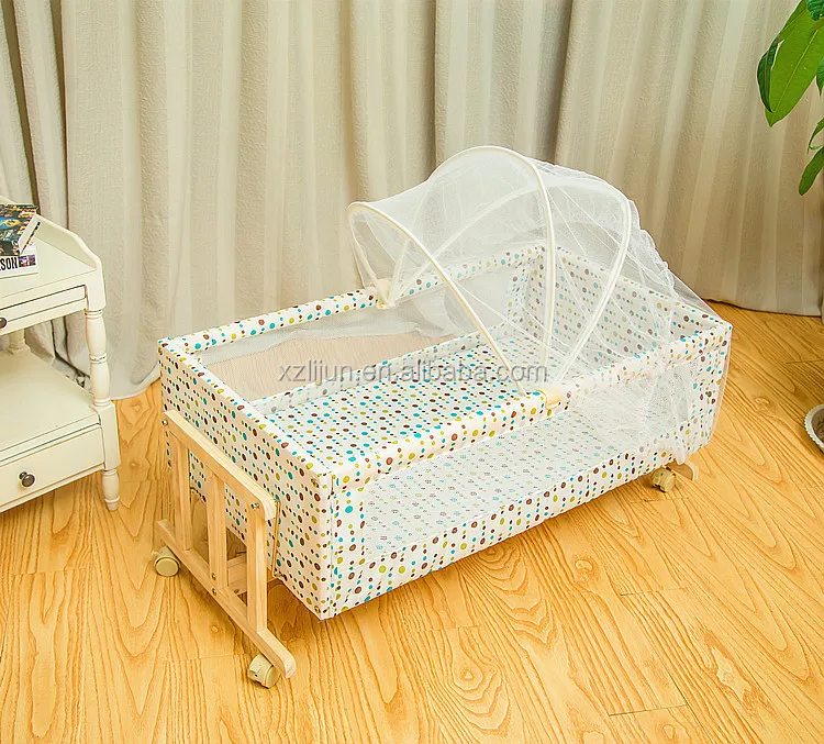 baby cradle on wheels