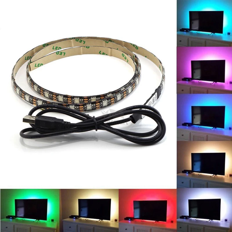 Fancy leds tv box. RGB лента для TV от USB. РГБ диодную ленту для подсветки телеков. Монитор с РГБ подсветкой. РГБ подсветка для телевизора.