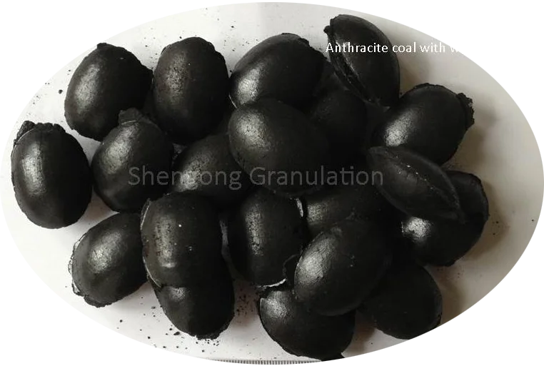 Anthracite-coal-with-water,-binder