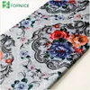 Alibaba china supplier flower printed brocade polyester chip jacquard knitting fabric for upholstery