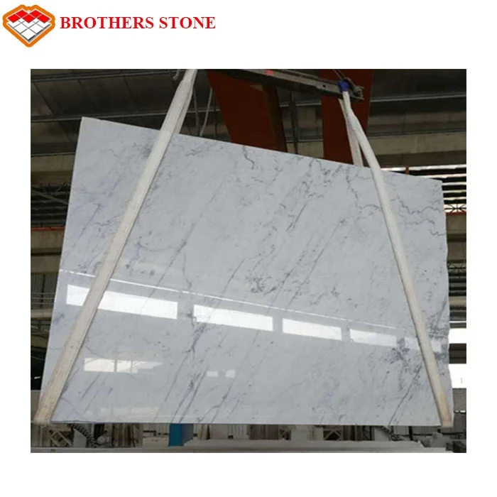 Guangxi White Marble With Grey Vein Slabs Tiles Cheap Marble