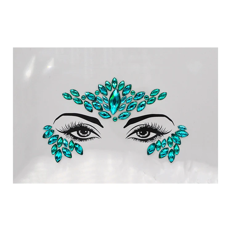 

Festival Rhinestone Face Body Jewelry Stickers for decoration