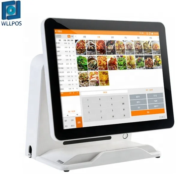 10 point capacitive touch   big monitor POS system manufacture teminal