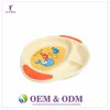 China food grade plastic food serving tray baby tableware dinner plate