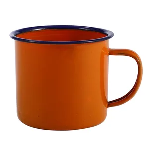 2019 advertising mini wholesale printable oem art emaille glaze mug