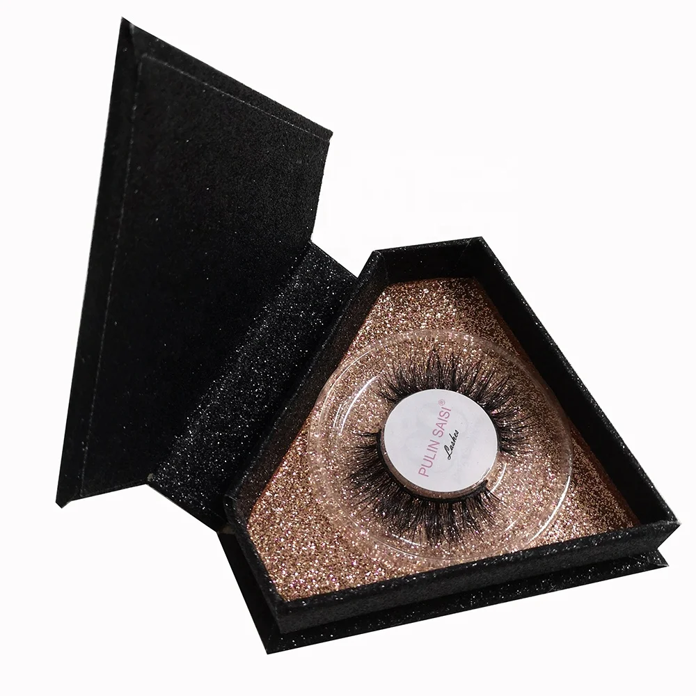 

Private Label 3D Mink Lashes Eyelashes Custom Eyelash Packaging, Natural black