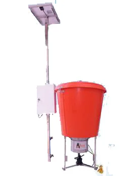 Solar Powered Automatic Feeder For Shrimp Buy Solar Automatic