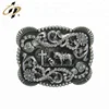 China manufacturer custom 3D metal brass belt buckle