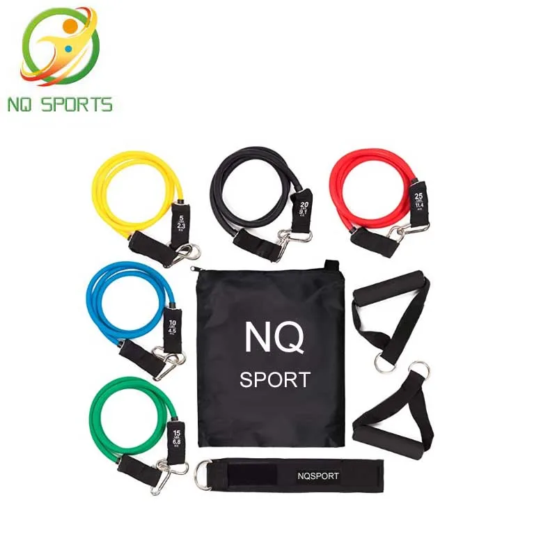 

natural rubber latex tube chest expander with strong pulling force for fitness, Can be customized