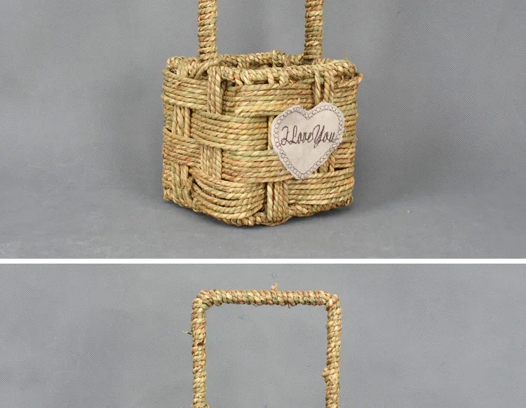 Baoyilai Hot Selling Handmade Seagrass Basket