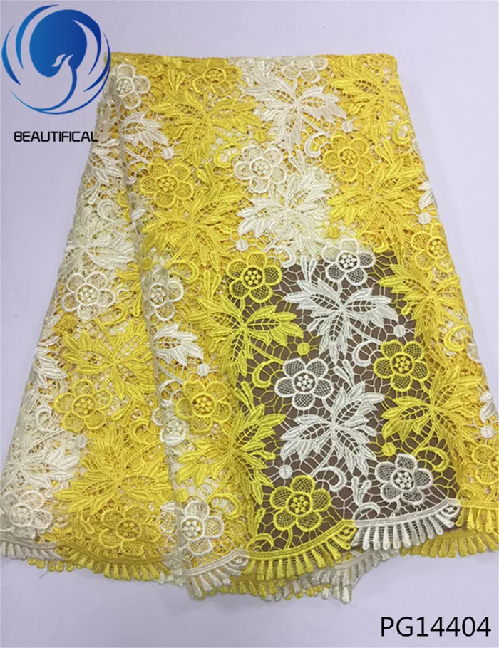 

Beautifical Latest nigerian styles cord lace latest fashion dress african chemical lace embroidery fabric 5yards PG144