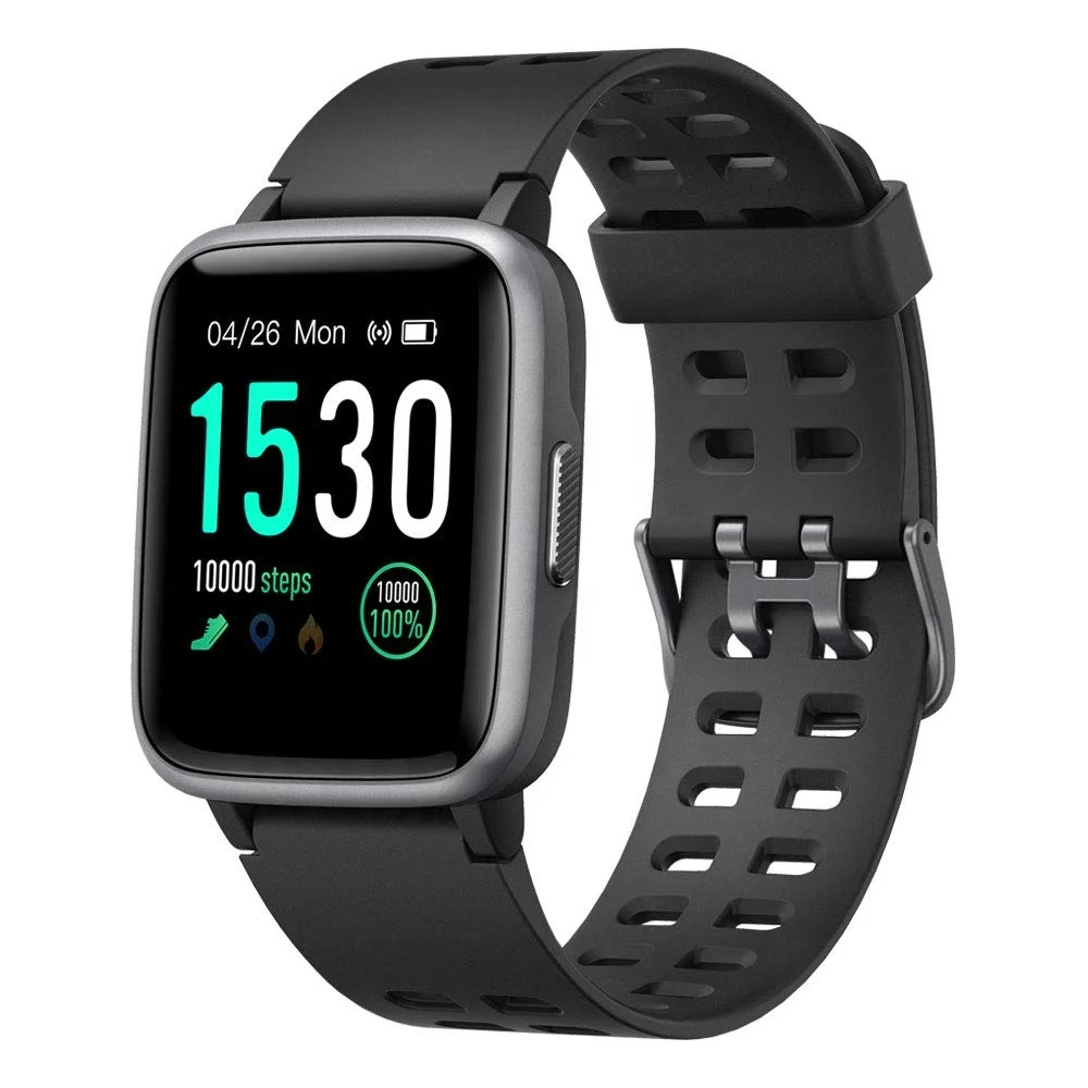 

Smart Watch for Android iOS Phone 2019 Version IP68 Waterproof Fitness Tracker Watch with Pedometer Heart Rate Monitor