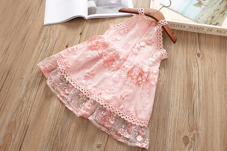 pink and grey frock