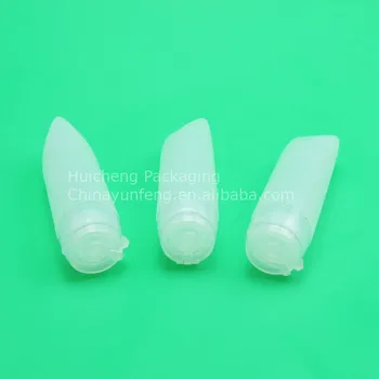 small plastic tubes with caps