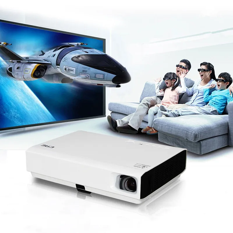 

CRE X3001 LED 3D DLP Home Cinema Projector Daytime Use HD Wifi Portable Android Projector