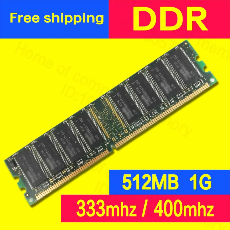 Brand New Sealed DDR 400 333 PC 3200 2700 1GB 512M Desktop RAM Memory can compatible