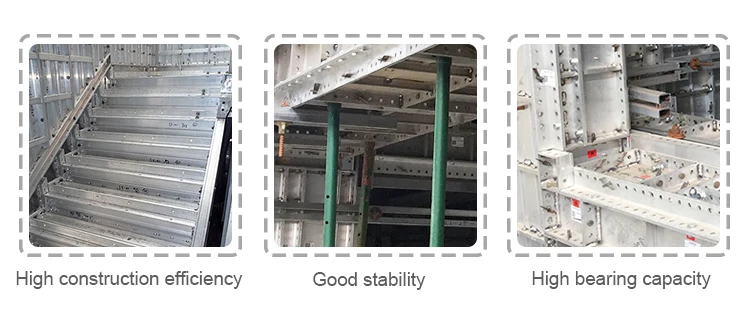 Construction Used Steel Frame Peri Formwork Stairs Slabs
