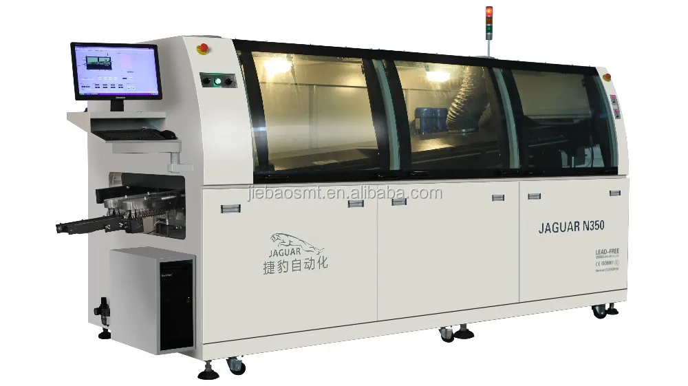 Manufacturer Double Waves Automatic Pcb Soldering Machine