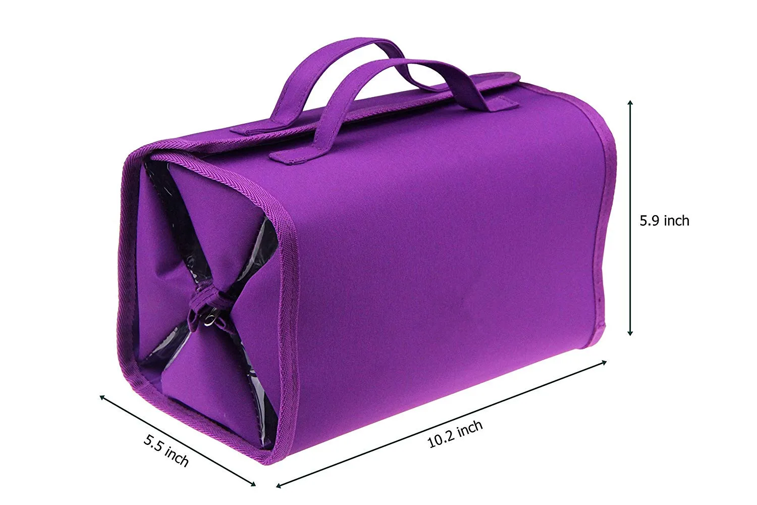 roll up travel makeup bag