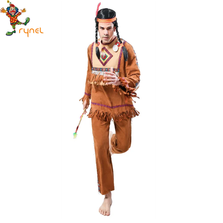 Pgmc0167 Native American Indian Tribal Costume Carnaval Costume - Buy Carnaval  Costume Product on 