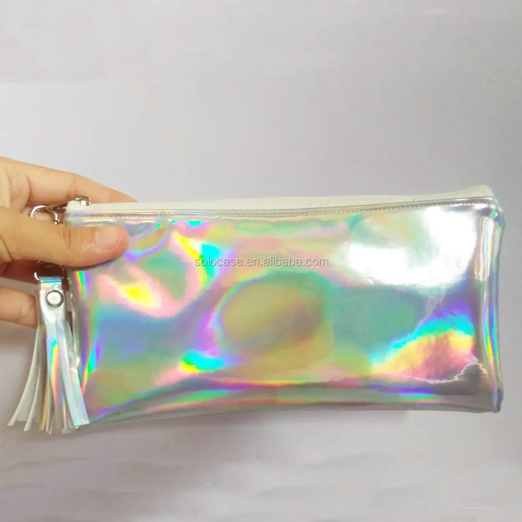 Holographic Makeup Bag Cosmetic Bag,Hologram Clutch - Buy Holographic ...