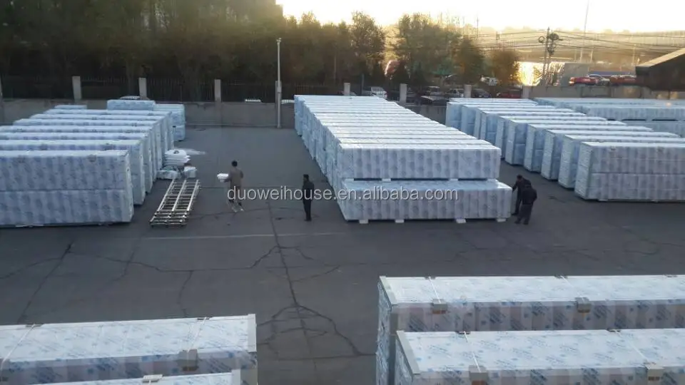 
Duowei 50mm 75mm Rock Wool Sandwich Panel Cladding System 