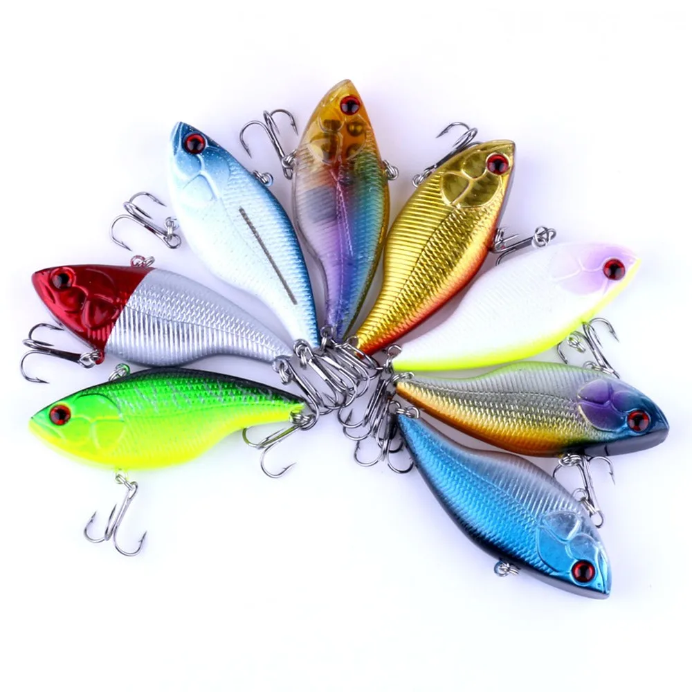 Hengjia Fishing Lures Plastic Vibration 7.5cm 18.6g Vib Lures Buy