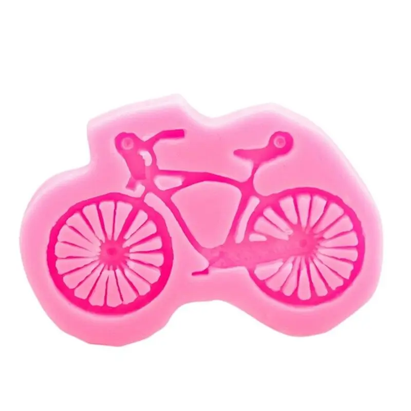 

3D Silicone Mold Bike bicycle Shape Cake Chocolate Candy Mould Decoupage resin mold