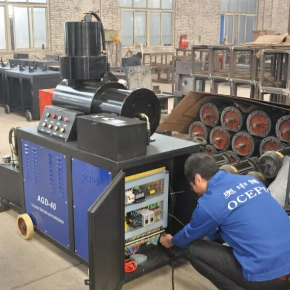 Full Automatic Duplex Rebar Coupler Machine Hydraulic For Steel Rebar