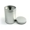 Dongguan Plain Round metal tea tins with inner lid for sale