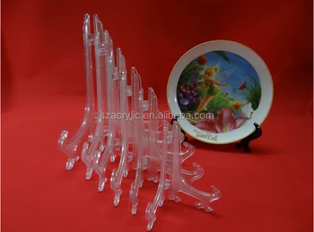 Clear Acrylic Plate Display Stand Plate Easel,Plexiglass Dish Holder ... Clear Acrylic Plate Display Stand Plate Easel,Plexiglass Dish Holder ...