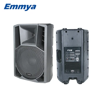 15''empty Plastic Speaker Boxes 