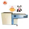 Cute toy cotton fabric back leaning cushion filling machine