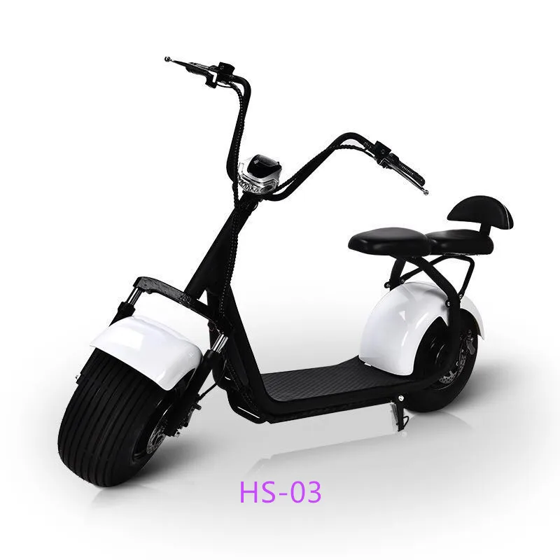 2018 new big wheel citycoco 2000w electric scooter