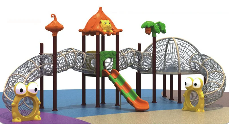 high quality climbing tunnel crawling structure outdoor playground