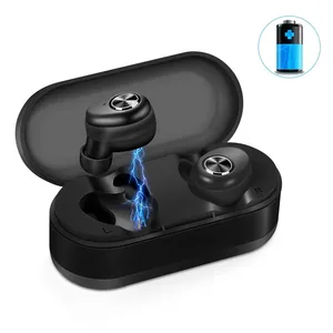 Charging Case Power Wireless Headphones TWS 5.0 Type with Stereo Features with Wireless Earbuds
