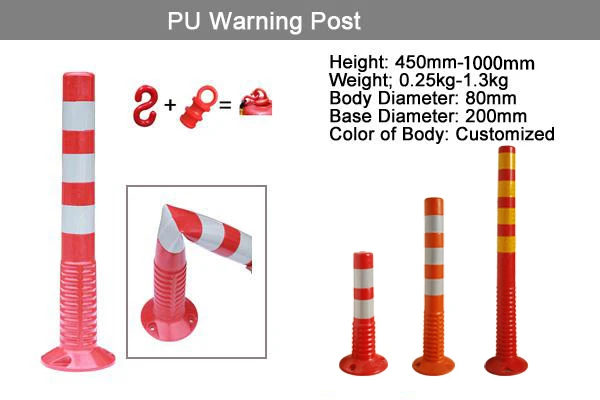 Flexible Traffic Pole