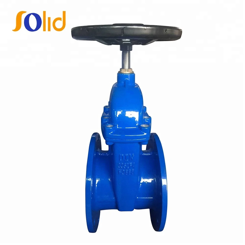 DIN 3352 F4 DN200 PN16 Ductile Cast Iron Gate Valve