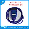 100% original K+CAN Commander 1.4 OBD2 Diagnostic Scanner for V-W S-koda Se-at color blue