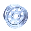 Tubeless steel car wheel