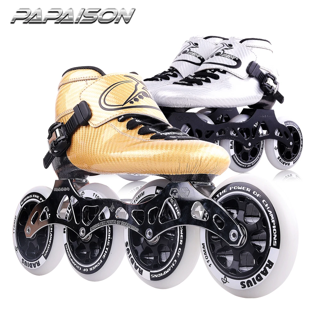 

Top quality carbon fiber base boot professional inline speed skates