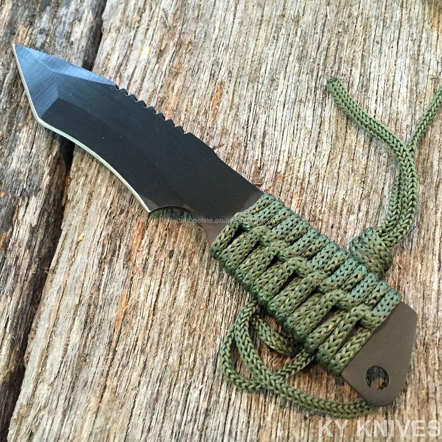 Fire Starter Military Survival Nylon Rope Handle Camping Tactical