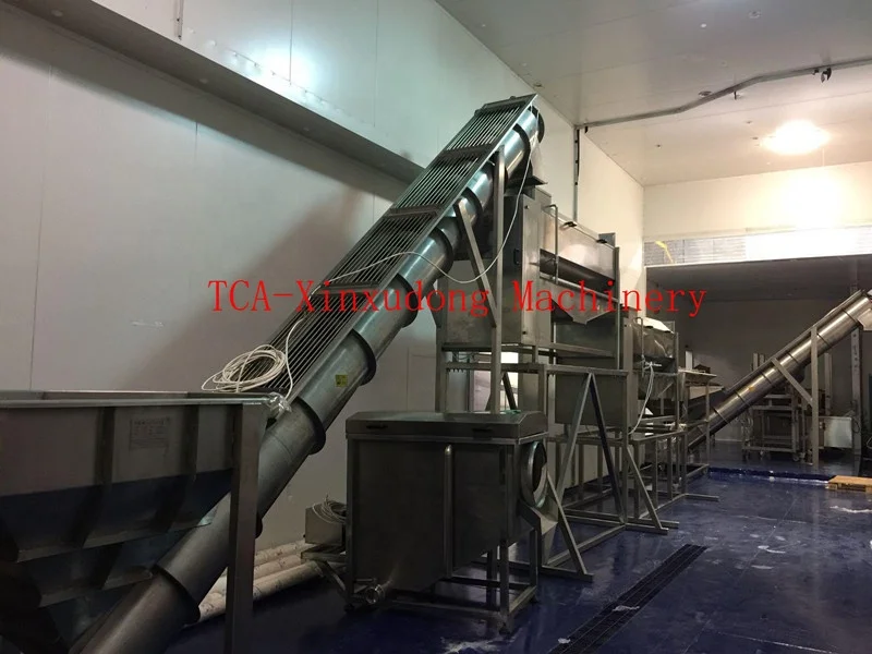 China supplier xinxudong full automatic potato chip machine of chips production line