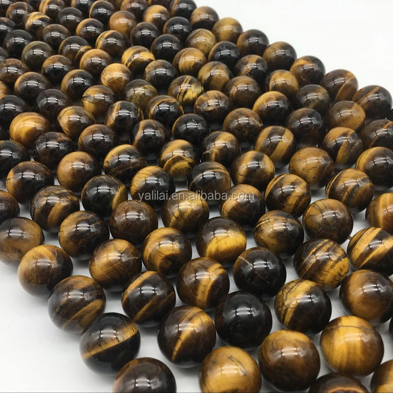 

natural stone bead AB quality  of tiger eye, 100% natural color