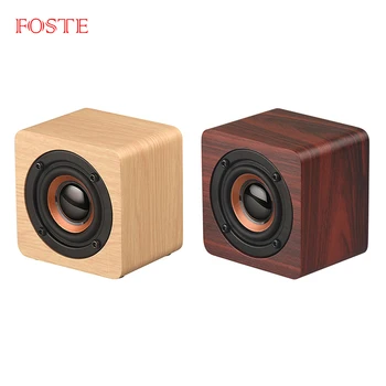 wooden wireless speakers